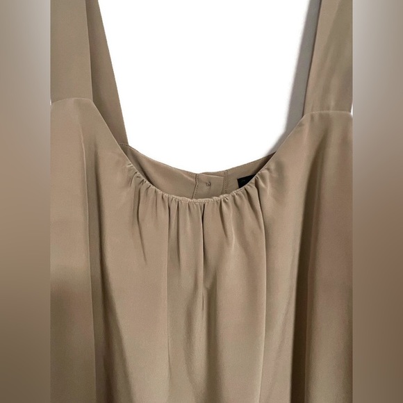 NWT Talula Babaton silk camisole tank, tan, size large - Picture 4 of 7